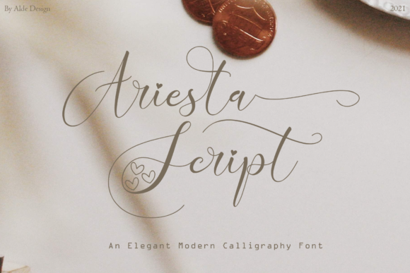 Ariesta Script: A Luxurious Handwritten Font