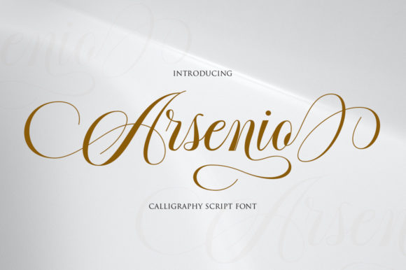 Arsenio Script: Elegant Handwritten Font