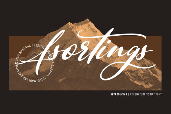 Asortings Script: A Timeless Font for Business