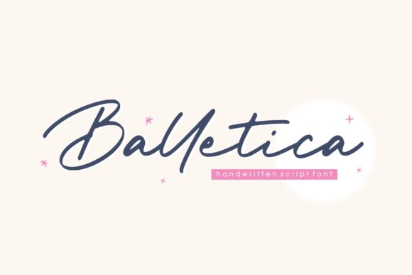 Balletica Script: Elegant Typography for Editorial Design