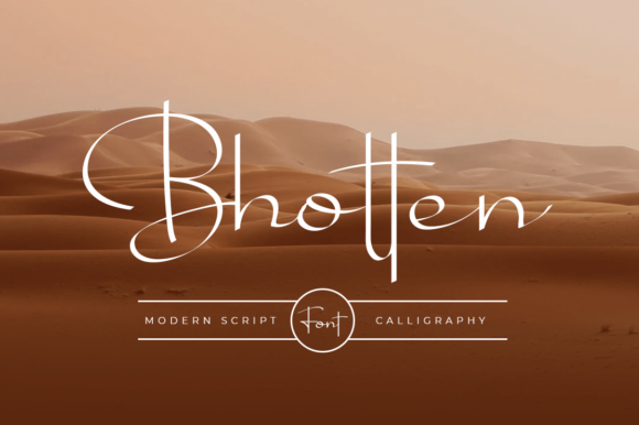 Bhotten Script: A Magical Typeface