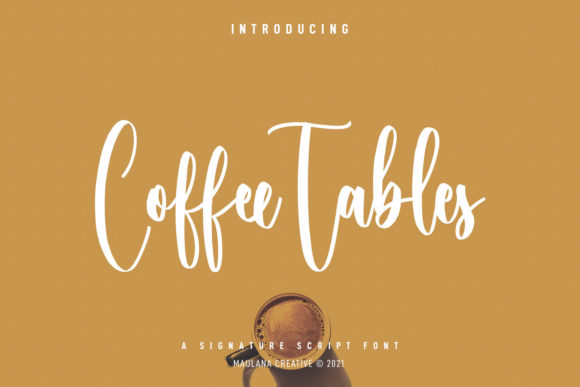 Coffee Tables Script Font Review