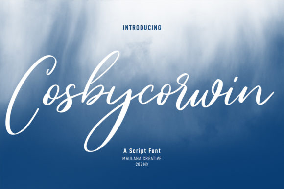 Cosbycorwin Script: A Font That Speaks
