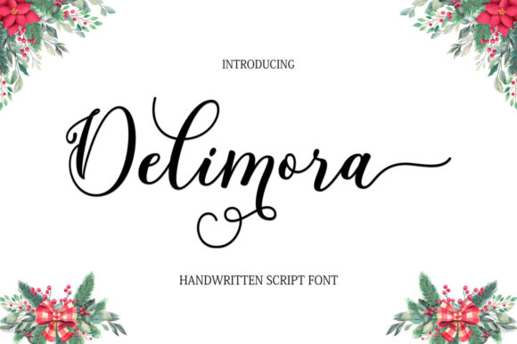 Delimora Script: A Fresh Modern Font