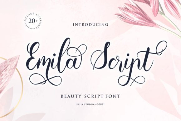 Emila Script: A Beautiful Script Font
