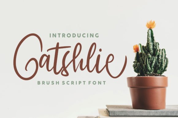 Gatshlie Script: A Luxurious Calligraphy Font
