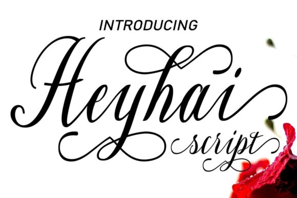 Heyhai Script: A Magical Font for Your Brand