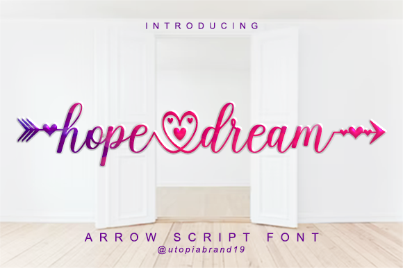Hope Dream Script: A Font for Creative Campaigns