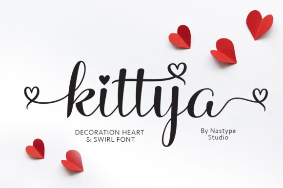 Kittya Script: Elegant Font for Web Design