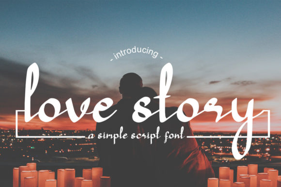 Love Story Script: A Timeless Handwritten Font