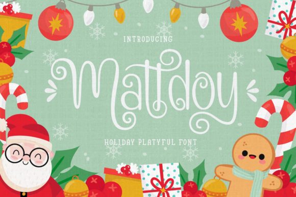 Mattdoy Script: A Luxurious Calligraphy Font