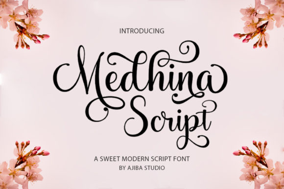 Medhina Script: A Handwritten Font for Creative Makers