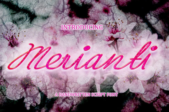 Merianti Script: A Luxurious Font for Business