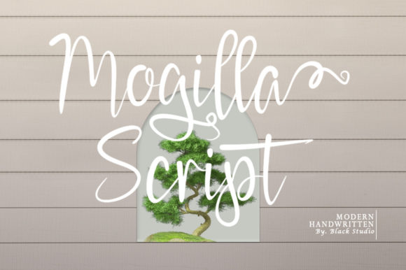 Mogilla Script: Elegant Calligraphy for Editorial Design