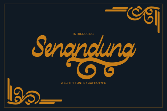 Senandung Script: A Handwritten Font for Editorial Design