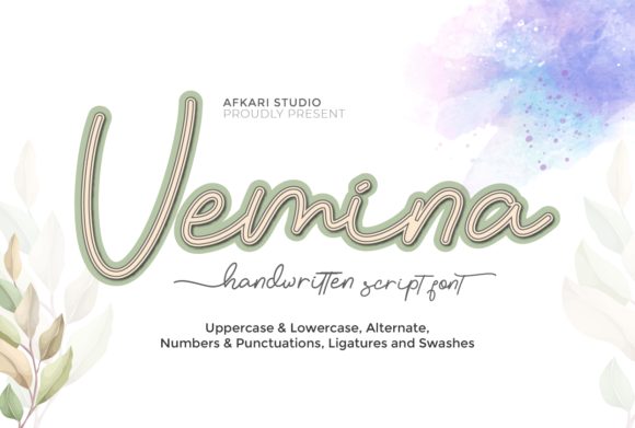 Vemina Script: A Beautiful Handwritten Font