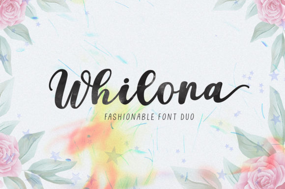 Whilona Script: A Creative Font for Web Design